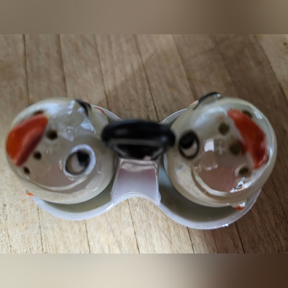 Chick Salt & Pepper shakers Porcelain vintage - Picture 3 of 5